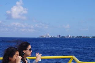 Approaching Cozumel on Ferry