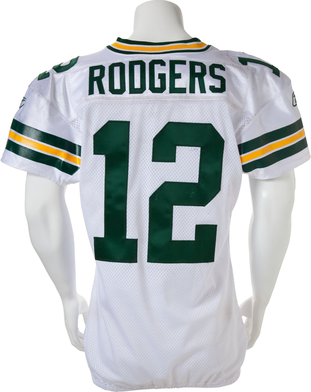 The Wearing Of the Green (and Gold): Auction Gold - Aaron Rodgers 2011 Road  Jersey (UPDATED)