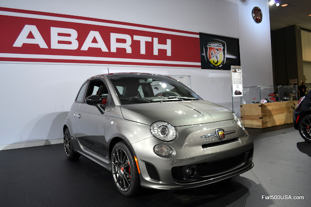 2012 Fiat 500 Abarth Grigio