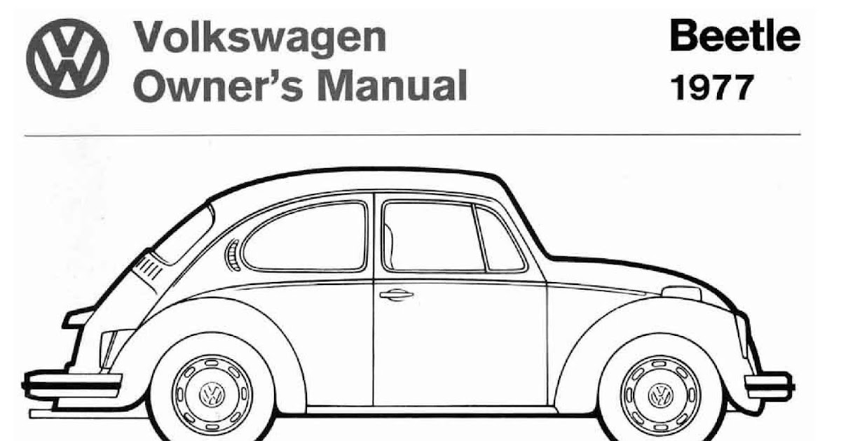 VW Beetle 1977 Owners Manual english Pdf