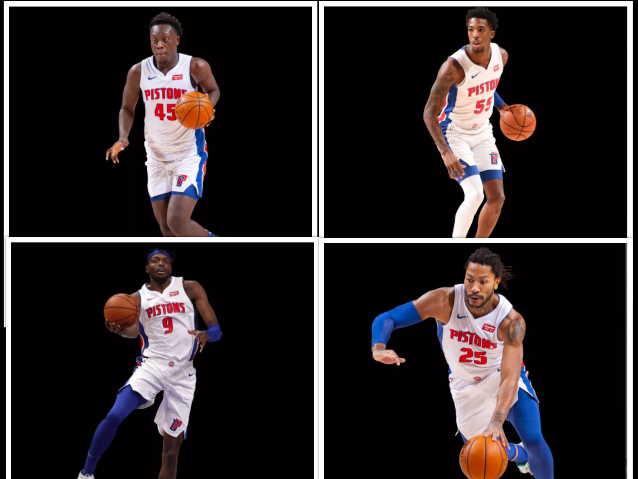 NBA 2K21 Detroit Pistons Portrait Update Pack by raul77