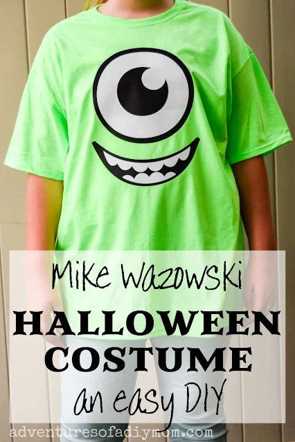 Mike wazowski t-shirt costume