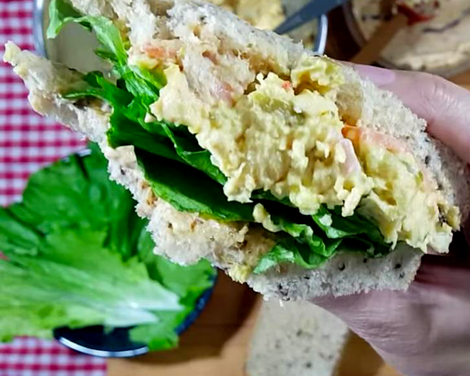 rico, abundante y sin culpa! SANDWICH DE ATÚN VEGANO / VEGAN