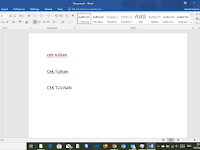 CARA CEPAT MERUBAH HURUF KAPITAL DI WORD CARA CEPAT MERUBAH HURUF KAPITAL DI WORD