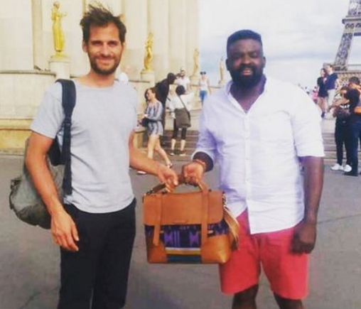kunle afolayan finds missing bag