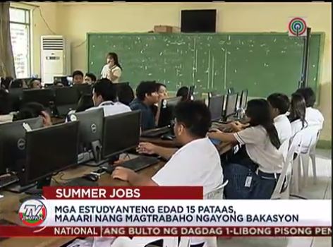 DepEd Lowers Minimum Age Requirement For Summer Job Applicants To 15 Years Old!