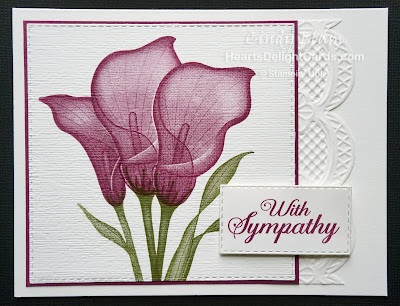 Heart's Delight Cards, Lasting Lily, Sympathy, Sale-A-Bration 2019, Occasions 2019, Stampin' Up!