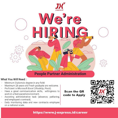 Lowongan Kerja / Job Vacancy : J-Express - Jaya Ekspress Transindo Lowongan Kerja / Job Vacancy : J-Express - Jaya Ekspress Transindo