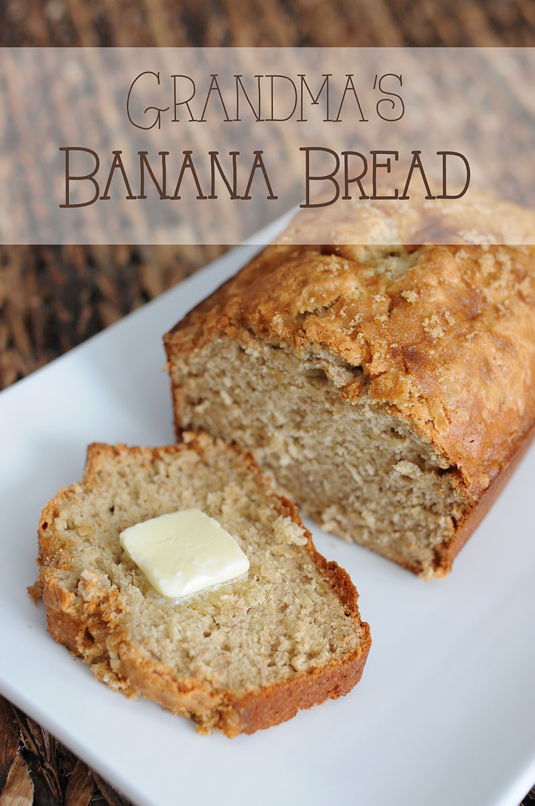 Meredith's Recipes: Grandma Rowley's Banana Bread