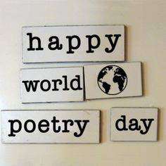 World Poetry Day Wishes Awesome Picture