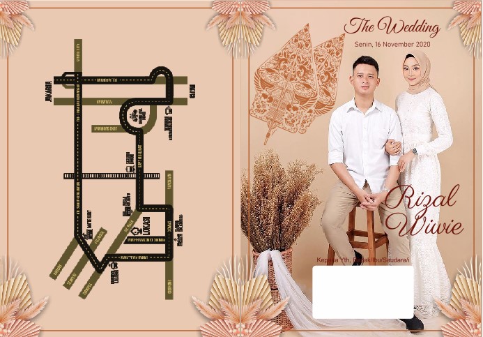 Desain Undangan Tema Jawa Modern Gratis