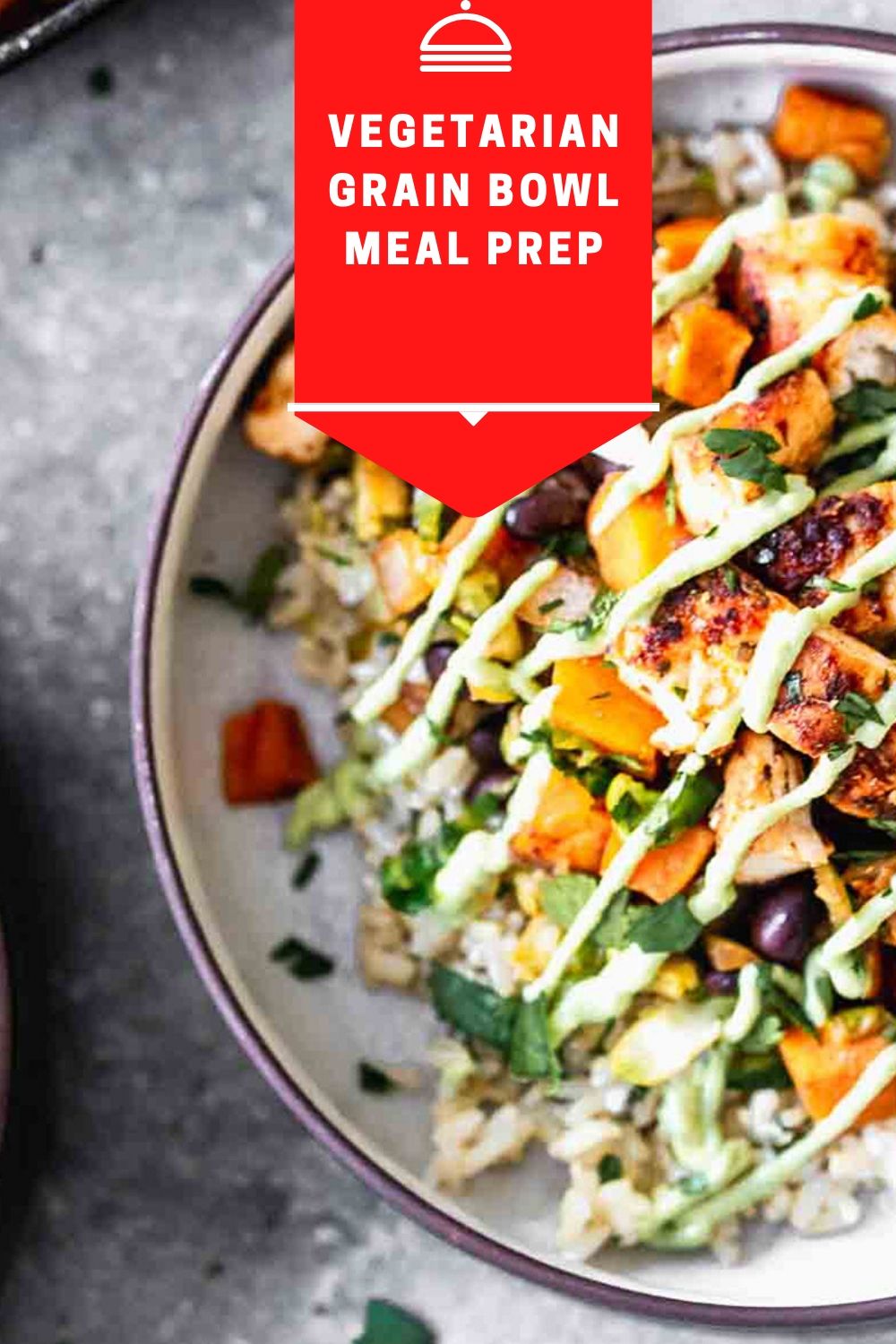 Vegetarian Grain Bowl Meal Prep