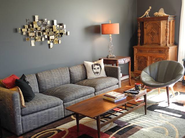 Blue And Gray Living Room Decor Ideas - Navy Blue And Gray Living Room Combination