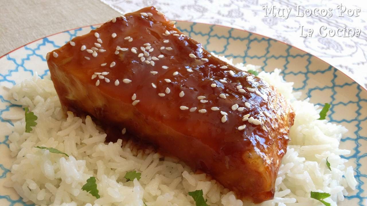 Salmón Teriyaki