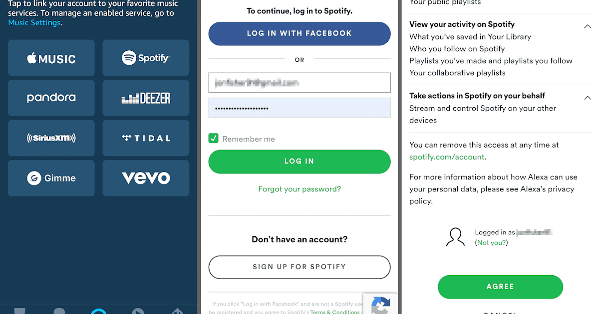 Connect Alexa to Spotify