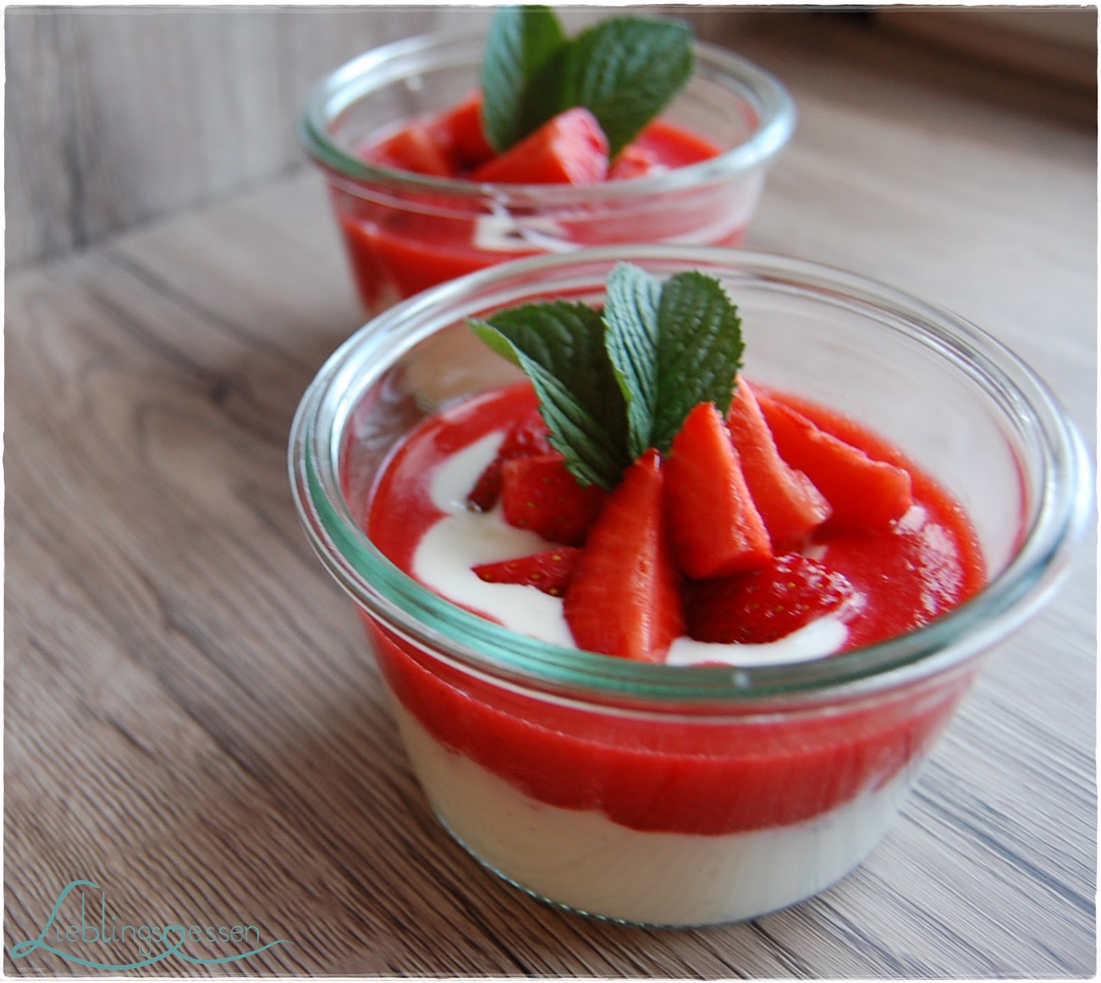 Lieblingsessen: Erdbeer Dessert