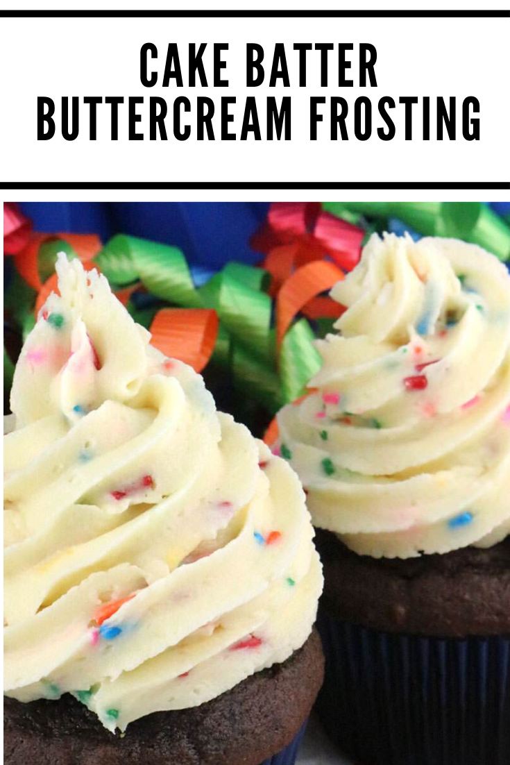CAKE BATTER BUTTERCREAM FROSTING Chicken Recipes