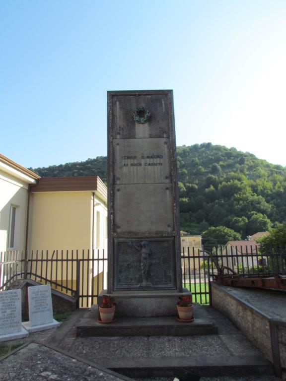 Le epigrafi storiche nascoste e non Colle San Magno. Caduti in tutte