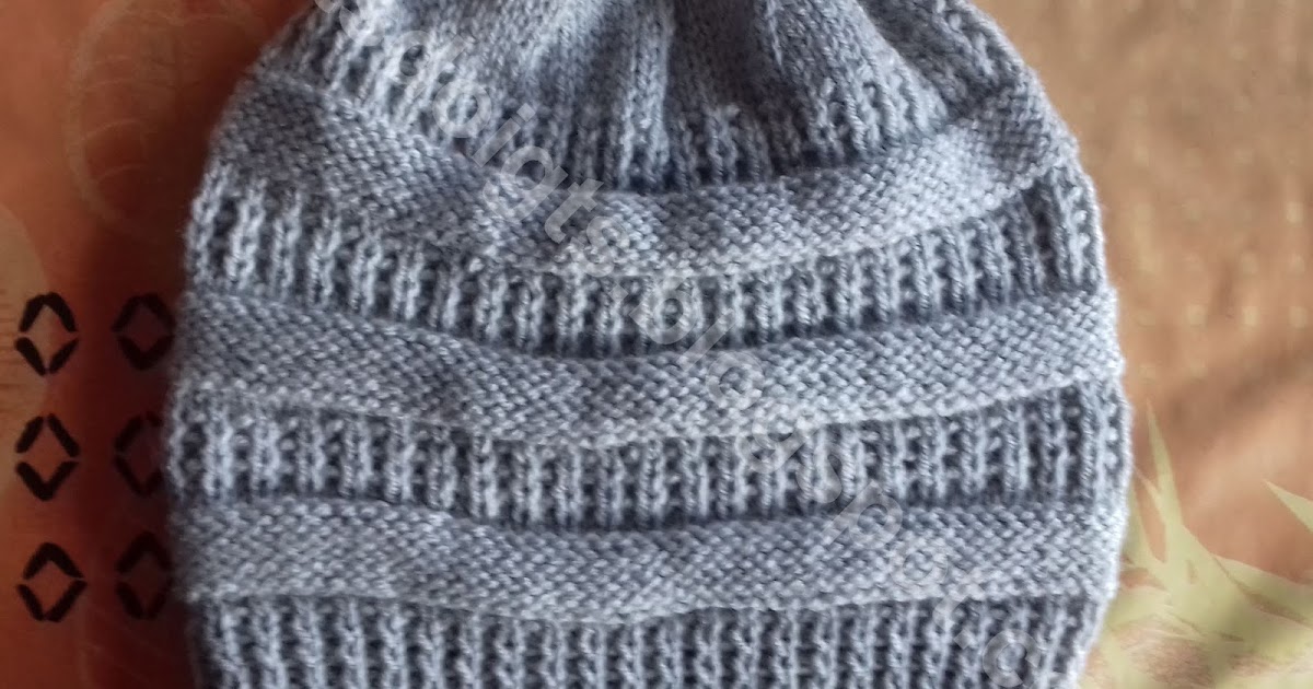 1001 bonnets au tricot – enfants et adultes – 3 petites mailles