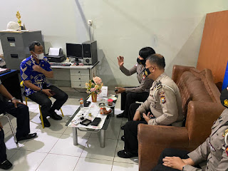 Satlantas Polres Gowa Rakor Bersama Dinas Perhubungan Bahas Andalalin