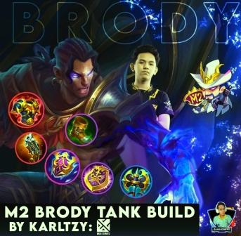Build Brody Tank di Tournament M2 Mobile Legend Build Brody Tank di Tournament M2 Mobile Legend