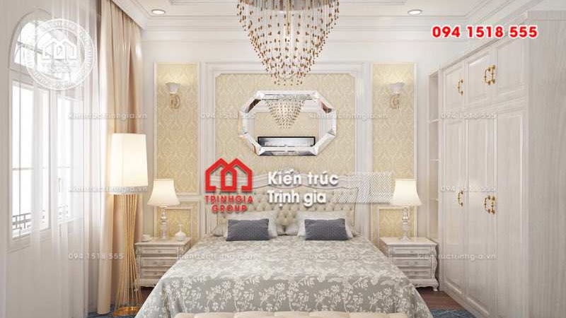 Thiết kế mẫu nhà phố mặt tiền 5m phong cách kiến trúc Pháp - Mã số NP1332 - Ảnh 3