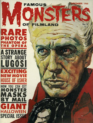 Roderick Usher by Basil Gogos Famous Monsters