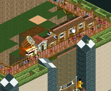 (스압주의) 롤러코스터 타이쿤 장인 - 킹무성