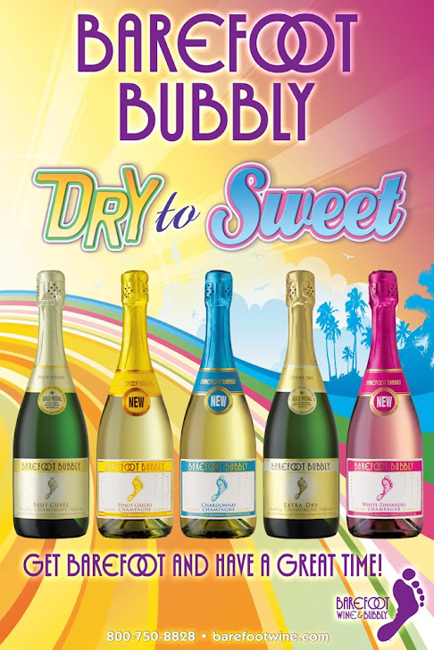 Barefoot Bubbly Dry To Sweet Poster