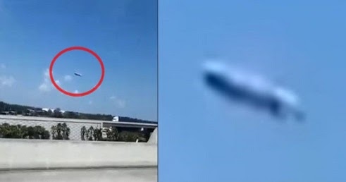 Motorista captura objeto estranho no céu sobre o Texas, seria um OVNI?