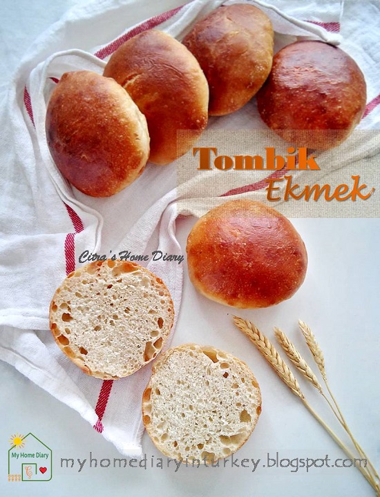 Tombik Ekmek (poolish ön mayası) / Turkish style burger bun recipe. Poolish method | Çitra's Home Diary.
