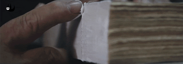 Binding a Book Seems Like a Really Good Way to Relieve Stress.