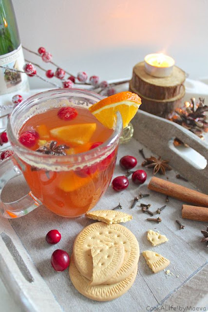 Vin blanc chaud épicé de Noël • Cook A Life! by Maeva