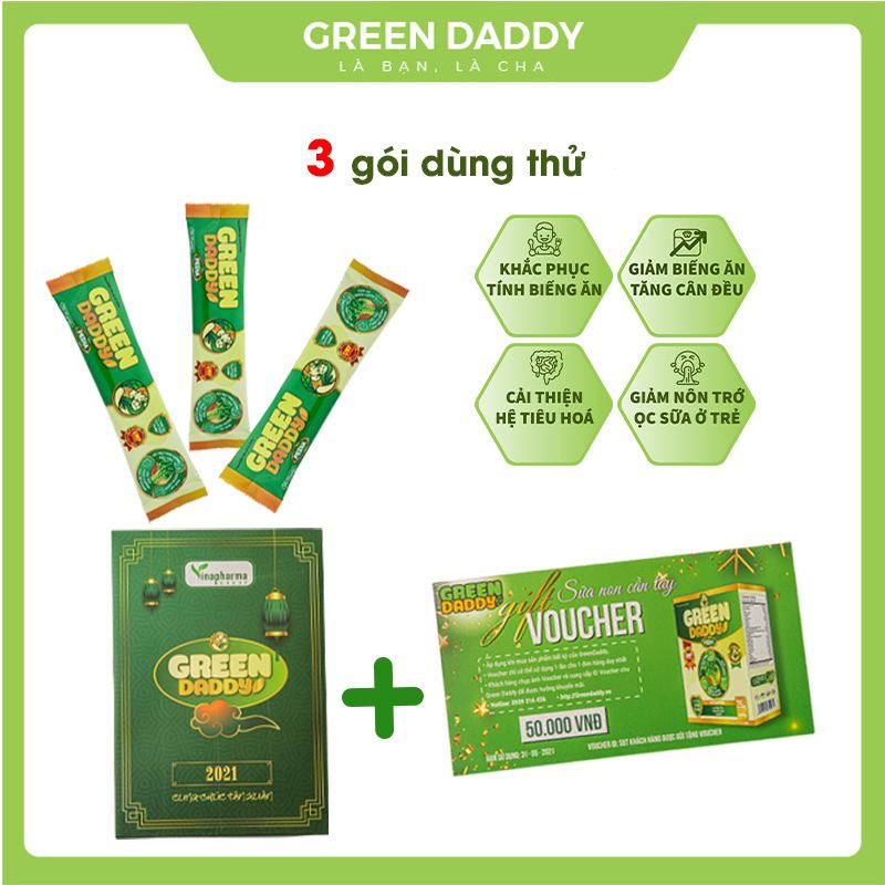 Green Daddy Pedia 3 Gói