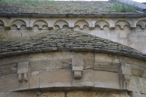 Romaanse kunst en architectuur Eglise SaintMartin te CuiryHousse