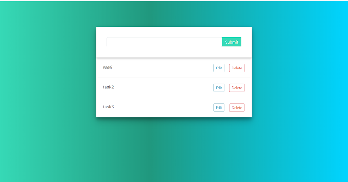 My Developer Journey: Full Stack Mini ToDo-App With Angular, HttpClient ...