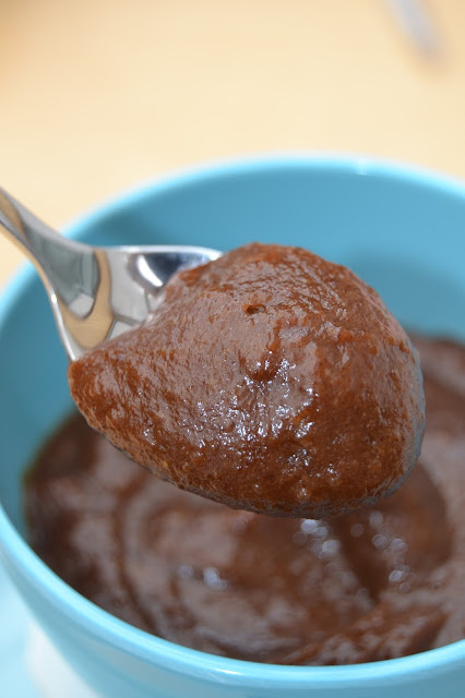 dates coconut oil vanilla extract and maple sugar blended to make a healthy alternative to caramel sauce