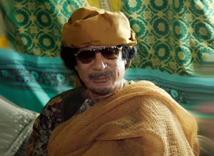 Muammar Al-Ghaddafi, lider político de Libya desde septiembre primero de 1969