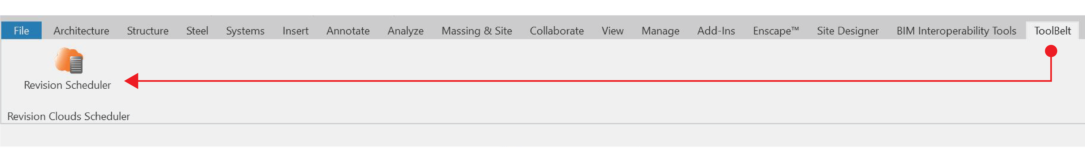 Revit AddOns Revision Cloud Schedule