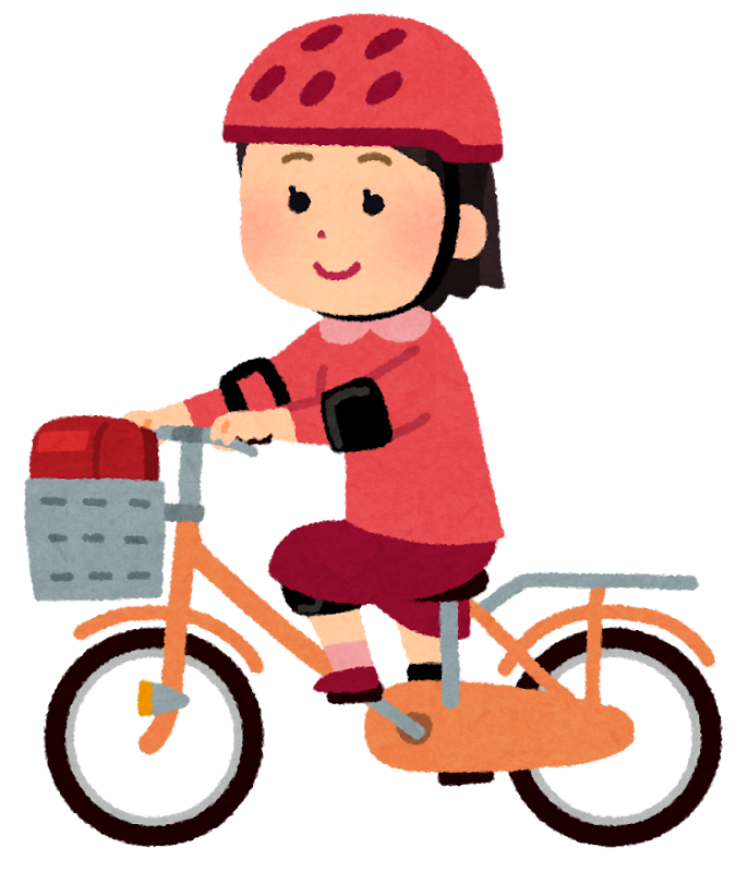 無料イラスト画像 新着子ども かわいい 自転車 イラスト