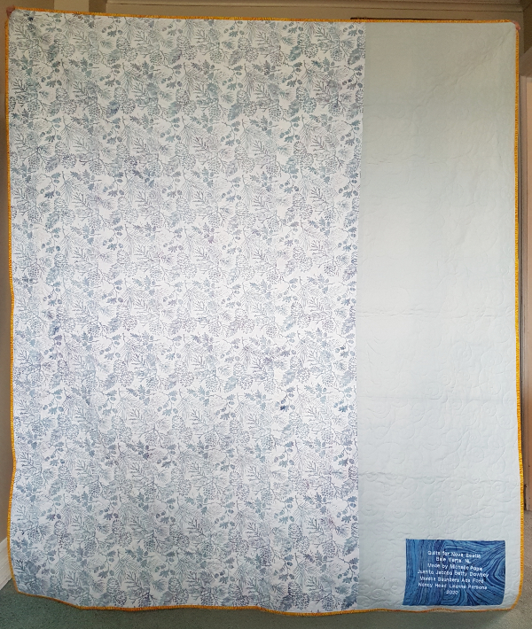 Devoted Quilter Quilt for Nova Scotia Devoted Quilter Quilt for Nova Scotia