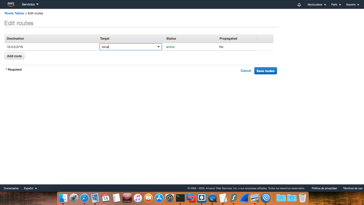 El poder de 01100011 UnixFreeBSD AWS VPC Routing Table IGW