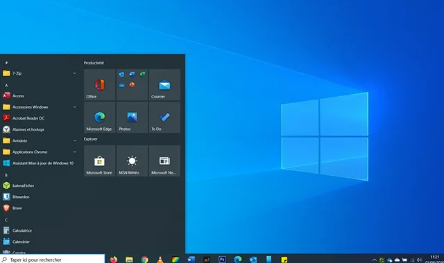 Windows 10 Windows 10 .. Comment obtenir la barre des tâches sombre?