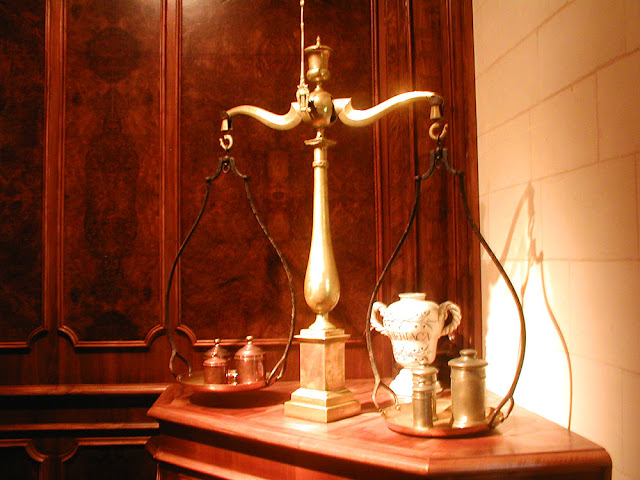 Balance in the Apothecary, Chateau of Chenonceau, Indre et Loire, France. Photo by Loire Valley Time Travel.