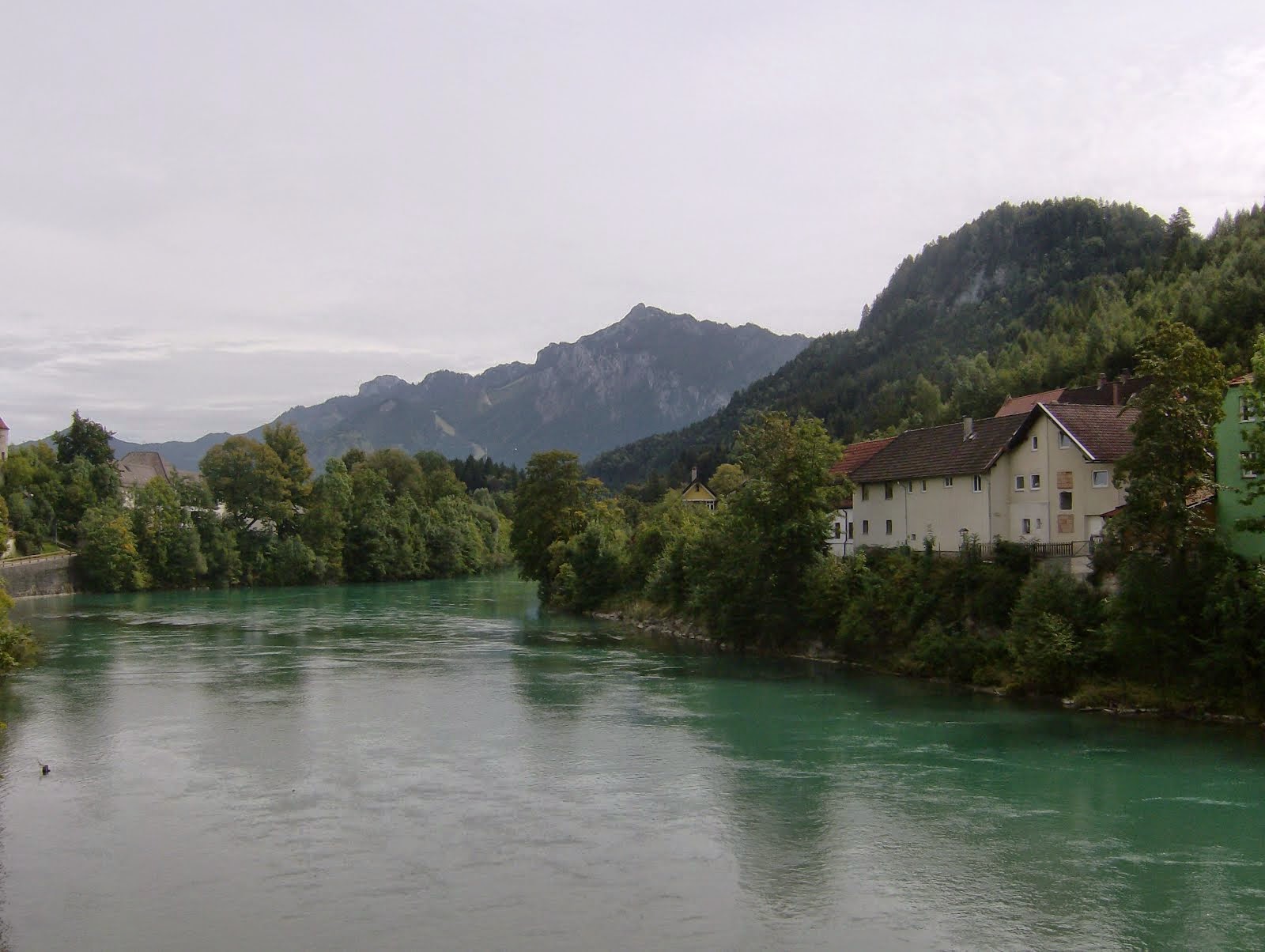 Orilla del Tirol, río Lech