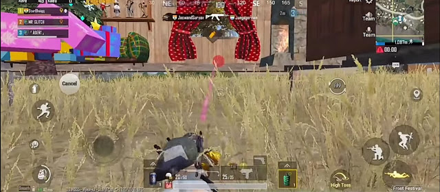 Christmas Hut Underground Glitch in PUBG Mobile Frost Festival PUBG Mobile Winter Update Frost Festival glitches