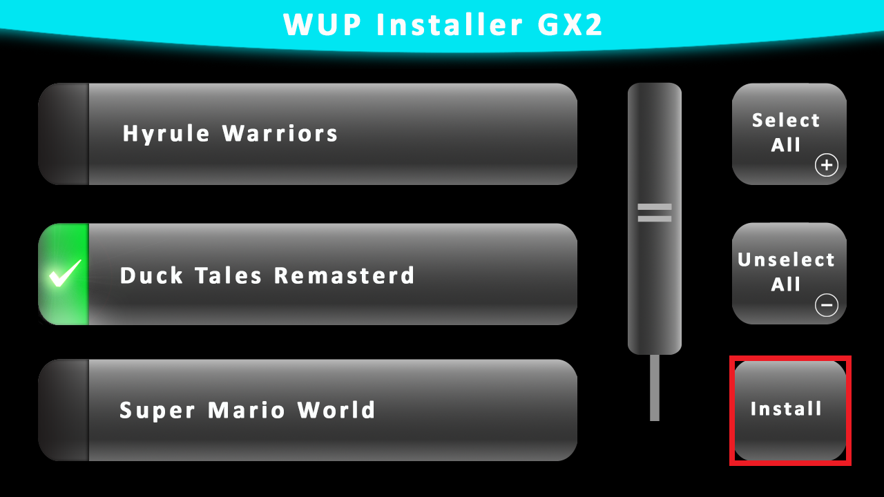 how to install the homebrew launcher with wup gx2 5.5.2
