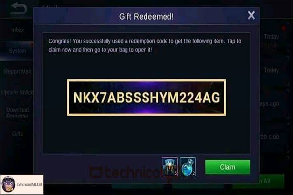 Mobile Legend Redeem Code July 2020 - Bloggers MOD