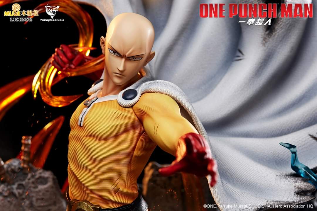 Figura One Punch-Man Saitama y Genos por TriEagles Studio