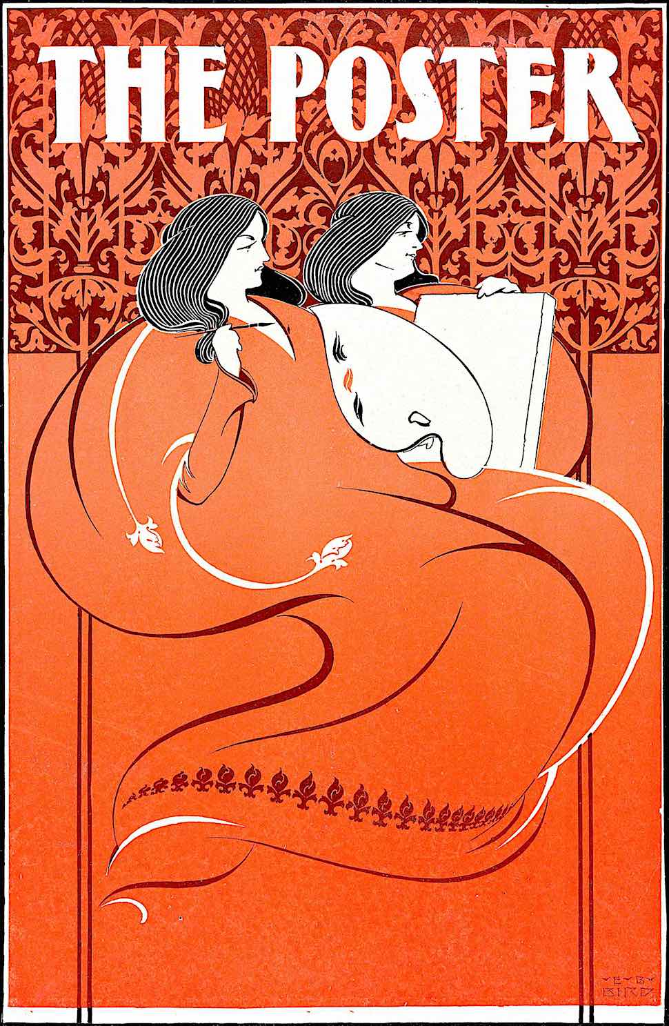 Elisha Brown Bird 1896 Elisha Brown Bird 1896, The Poster in red